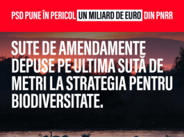 USR: Modificările PSD la Strategia privind biodiversitatea pot costa România un miliard de euro